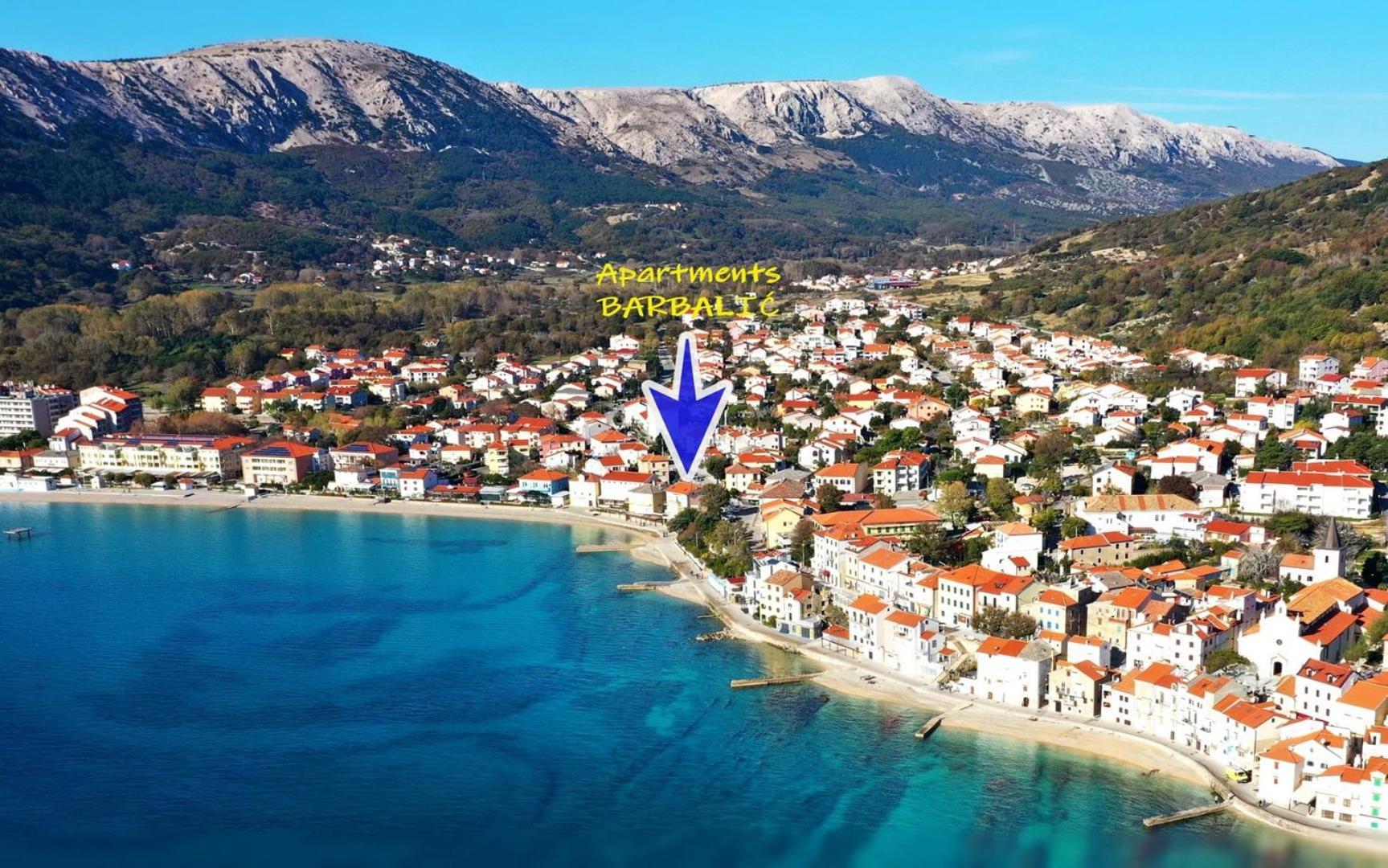 Apartments Barbalic Beach Baška Buitenkant foto